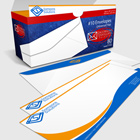 No 10 Envelope Box Mockup
