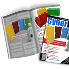 Open A4 Magazine Photoshop Action Mockup, PSD Template