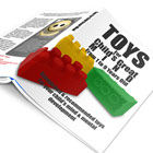 dust jacket open magazine mockup