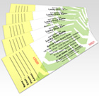 Raffle Ticket mockup
