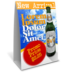 4x6 Table Tent Mock Up Cover Actions