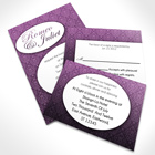 Wedding Invitation Card Set Photoshop Action Mockup and Template