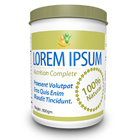 800 ml HDPE Wide Mouth Plastic Jar Mock Up Action Script