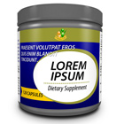 8 oz Wide Mouth Plastic Jar Mockup Photoshop Actions