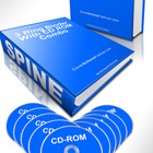 Double Ring Binders with 10 CDs Mockup Photoshop Action v3