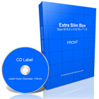 Slim Box with CD Mockup