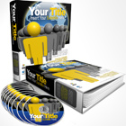 Ring Binder with Multiple CDs Photoshop Action Mockup and Template
