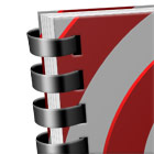 Comb Binder A4 Report Book Mockup