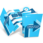 8.5 x 14 -4 Panel Accordion Fold Brochure Photoshop Action Set Mockup and Template Pt.2