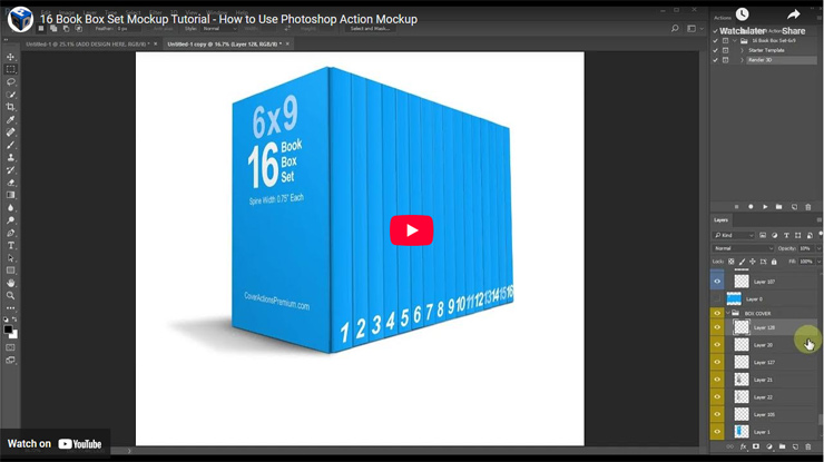 How to Use Photoshop Action Mockup