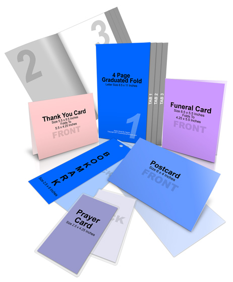 Funeral Program Combo Mock Up