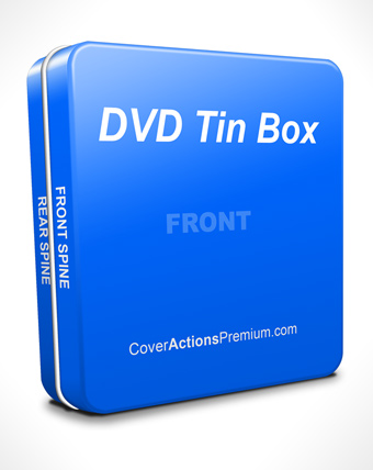 Square Tin Box Mockup