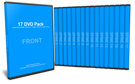 Multi DVD Pack Mockup