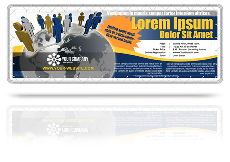 1:3 Banner Signage Mockup