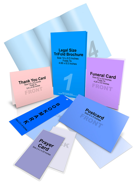 Funeral Program Combo MockUp