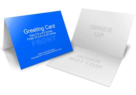 A2 Greeting Card Mockup
