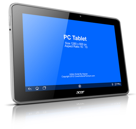 PC Tablet Mockup