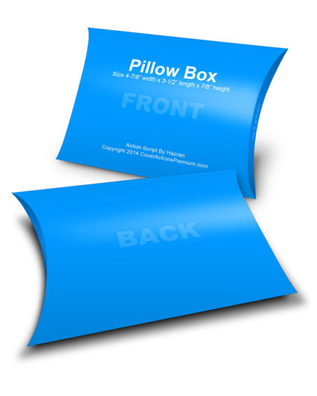 Pillow Box MockUp