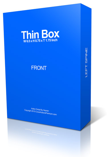 Slim Box Mockup