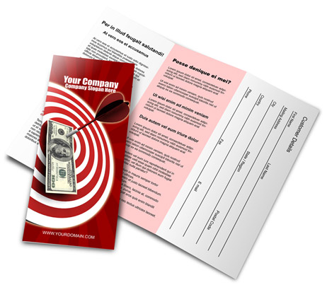 Z Fold Brochure Mockup- 8.5 x 11