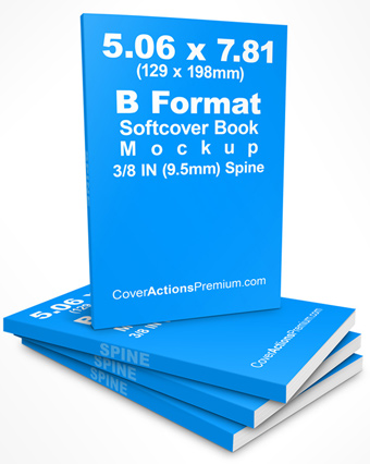 5.06 x 7.81 book mockup
