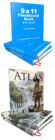 9x11 Flexibound Book Mockup- Book Stack