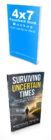 4x7 slim paperback book mockup