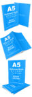 a5 right bound book mockup